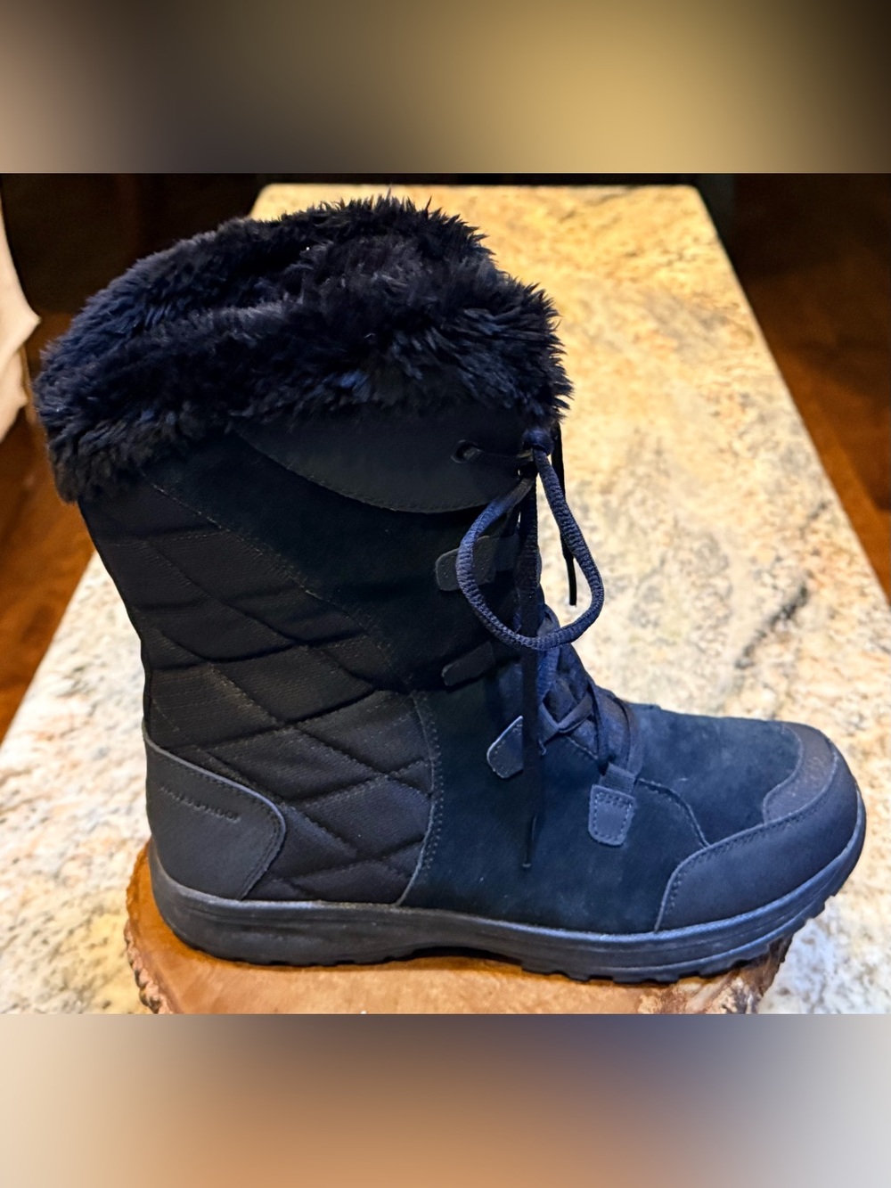 Columbia Aspen Ridge women’s waterproof winter snow boots black size 10 NIB - Picture 7 of 16